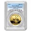 2017 China 30 Gram Gold Panda MS-70 PCGS