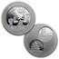 2017 China 4-Coin Silver Panda Proof Set (Munich Show)