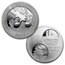 2017 China 4-Coin Silver Panda Proof Set (Munich Show)