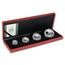 2017 China 4-Coin Silver Panda Proof Set (Munich Show)