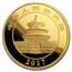 2017 China 50 gram Gold Panda Proof (w/Box & COA)