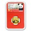 2017 China 8 Gram Gold Panda MS-70 NGC (ER)