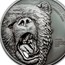 2017 Cook Islands 2 oz North American Predators Grizzly Bear