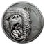 2017 Cook Islands 2 oz North American Predators Grizzly Bear