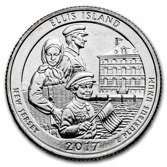 2017-D ATB Quarter Ellis Island National Monument BU 2017-D ATB Quarter Ellis Island National Monument BU