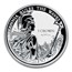 2017 Falkland Islands 1 oz Silver Britannia Reverse Proof