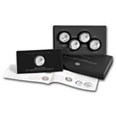 2017 Four-Medal Silver American Liberty Set (w/Box & COA)