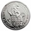 2017 GB 1 oz Platinum Queen's Beasts The Lion MS-70 NGC FDI