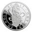 2017 GB Prf 1 oz Silver Queen's Beasts Lion (Box & COA)