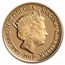2017 Gibraltar Gold Sovereign St. George & The Dragon Proof