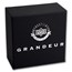 2017 Grandeur 1 oz Silver Hockey: Karlsson (High Relief)