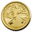 2017 Great Britain 1/40 oz Proof Gold Britannia