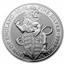 2017 Great Britain 10 oz Silver Queen's Beasts The Lion NGC MS69