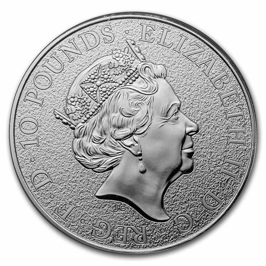 Buy 2017 GB 10oz Silver Queens Beasts Lion NGC MS-69 | APMEX