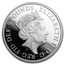 2017 Great Britain £5 Proof Silver House of Windsor Piedfort
