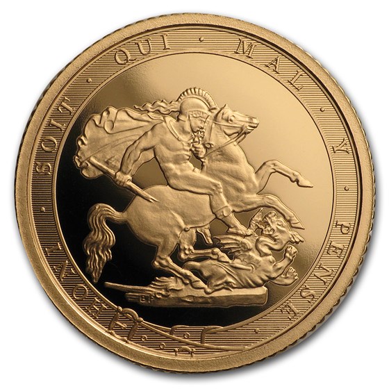 2017 Great Britain Gold 1/2 Sovereign Proof (w/Box & COA) 2017 Great Britain Gold 1/2 Sovereign Proof (w/Box & COA)