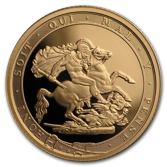 2017 Great Britain Gold 1/4 Sovereign Proof (w/Box & COA) 2017 Great Britain Gold 1/4 Sovereign Proof (w/Box & COA)