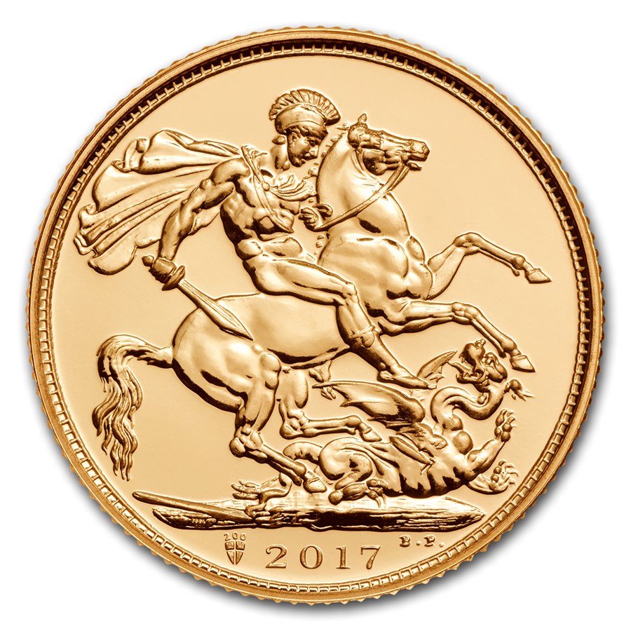 2017 Great Britain Gold Sovereign BU