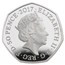 2017 Great Britain Silver 50 pence Beatrix Potter Pf (Tom Kitten)