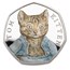 2017 Great Britain Silver 50 pence Beatrix Potter Pf (Tom Kitten)
