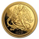 2017 Isle of Man 1 oz Gold Angel BU
