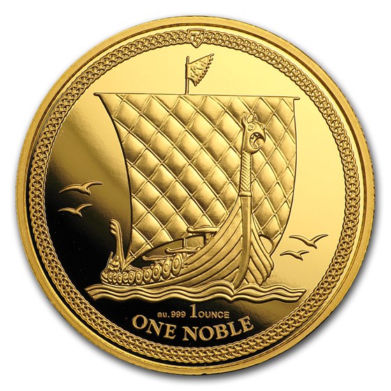 2017 Isle of Man 1 oz Gold Noble BU 2017 Isle of Man 1 oz Gold Noble BU
