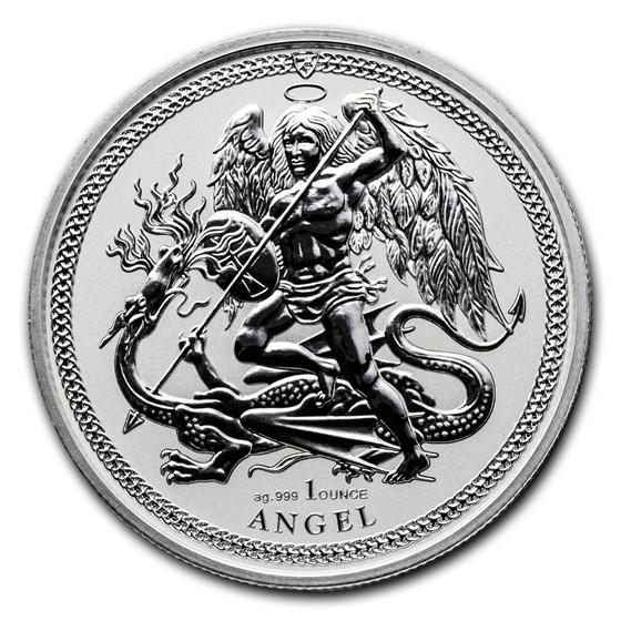 2017 Isle of Man 1 oz Silver Angel Reverse Proof 2017 Isle of Man 1 oz Silver Angel Reverse Proof