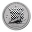 2017 Isle of Man 1 oz Silver Noble Reverse Proof
