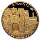 2017 Israel 1 oz Gold - Gates of Jerusalem (Jaffa Gate)