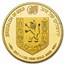 2017 Israel 1 oz Gold - Views of Jerusalem (Jewish Quarter)