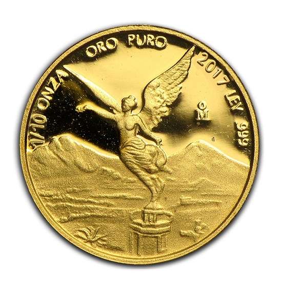 2017 Mexico 1/10 oz Proof Gold Libertad 2017 Mexico 1/10 oz Proof Gold Libertad