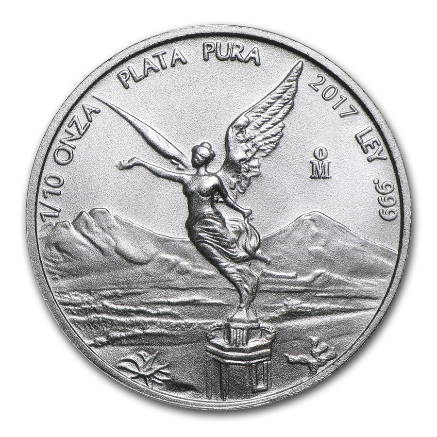 2017 Mexico 1/10 oz Silver Libertad BU
