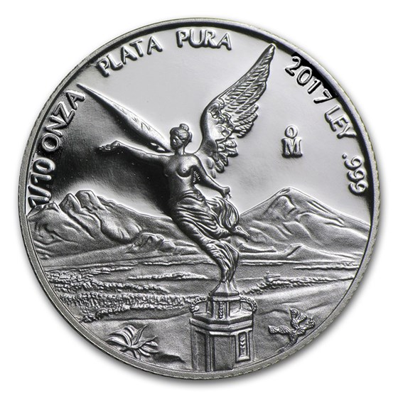 2017 Mexico 1/10 oz Silver Libertad Proof (In Capsule) 2017 Mexico 1/10 oz Silver Libertad Proof (In Capsule)