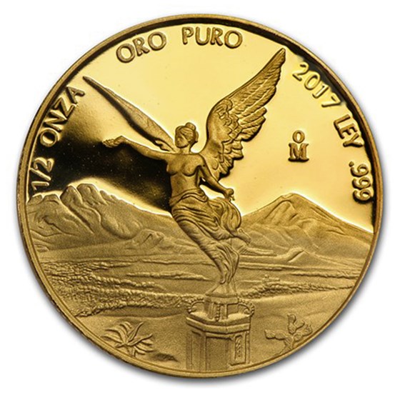 2017 Mexico 1/2 oz Proof Gold Libertad 2017 Mexico 1/2 oz Proof Gold Libertad