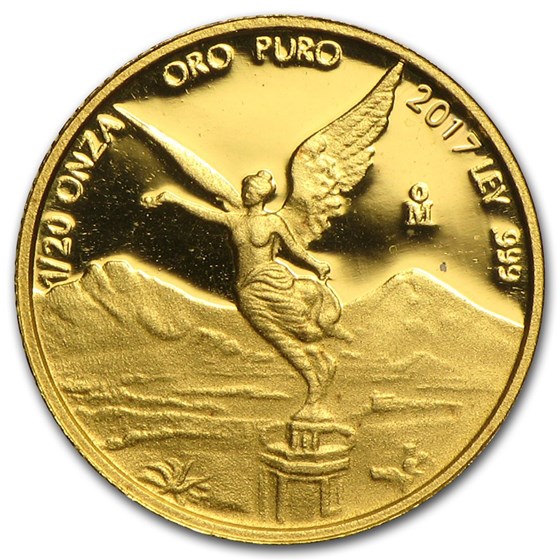 2017 Mexico 1/20 oz Proof Gold Libertad 2017 Mexico 1/20 oz Proof Gold Libertad
