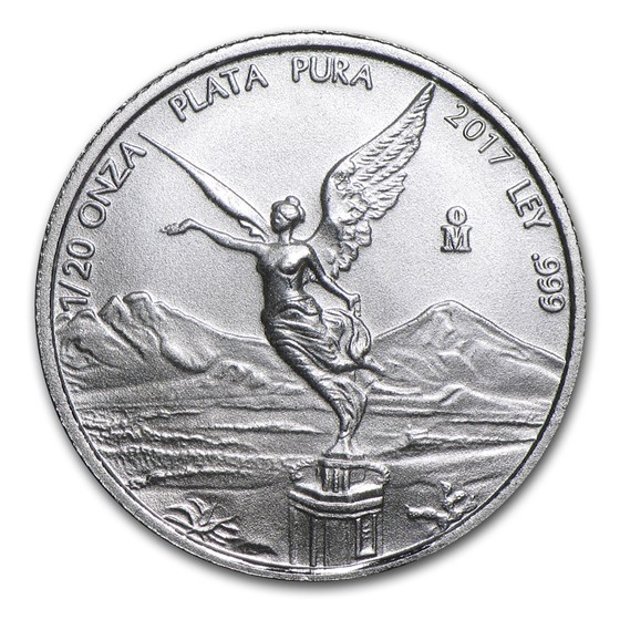 2017 Mexico 1/20 oz Silver Libertad BU 2017 Mexico 1/20 oz Silver Libertad BU
