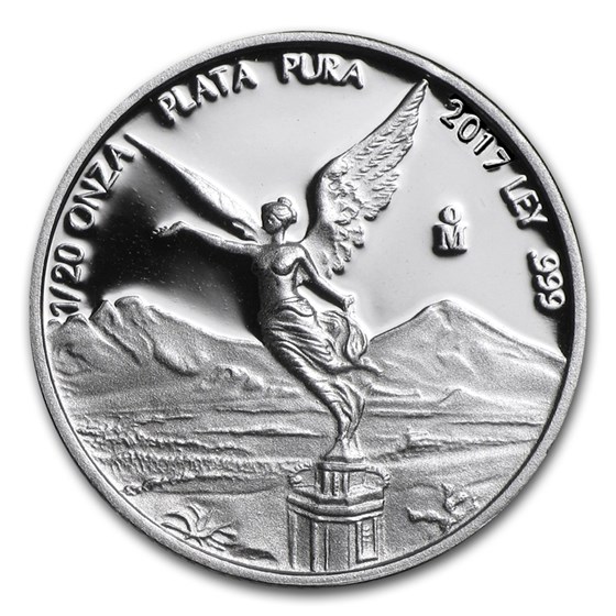 2017 Mexico 1/20 oz Silver Libertad Proof (In Capsule) 2017 Mexico 1/20 oz Silver Libertad Proof (In Capsule)