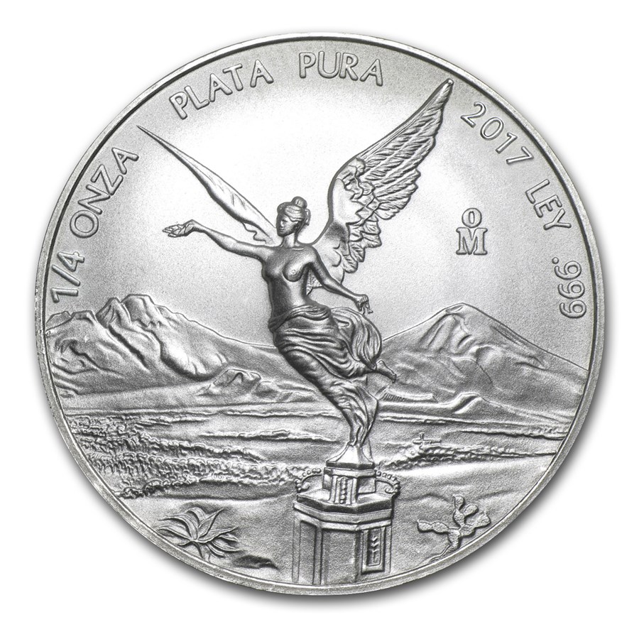 2017 Mexico 1/4 oz Silver Libertad BU