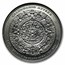 2017 Mexico 1 kilo Silver Aztec Calendar Antiqued MS-70 NGC