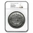 2017 Mexico 1 kilo Silver Aztec Calendar Antiqued MS-70 NGC