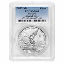 2017 Mexico 1 oz Silver Libertad MS-69 PCGS