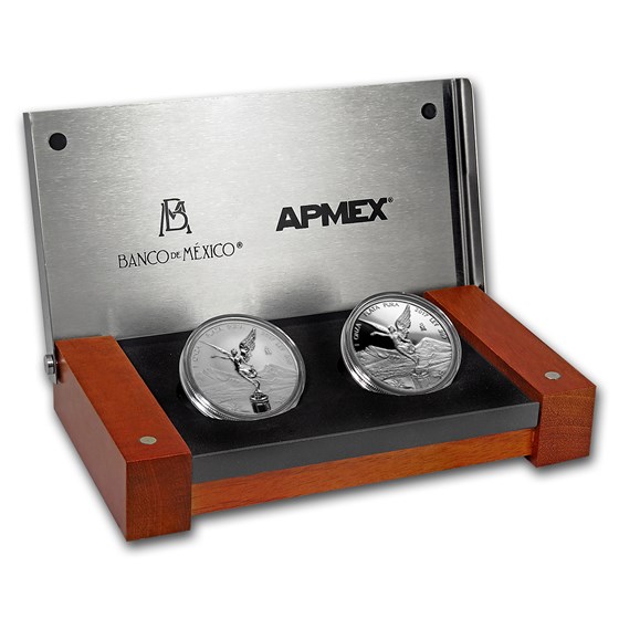 2017 Mexico 2-Coin Silver Libertad Proof/Reverse Proof Set 2017 Mexico 2-Coin Silver Libertad Proof/Reverse Proof Set