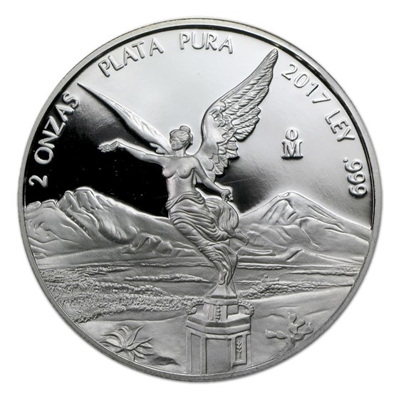 2017 Mexico 2 oz Silver Libertad Proof (In Capsule) 2017 Mexico 2 oz Silver Libertad Proof (In Capsule)