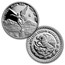2017 Mexico 5-Coin Silver Libertad Proof Set (1.9 oz, Wood Box)