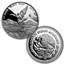2017 Mexico 5-Coin Silver Libertad Proof Set (1.9 oz, Wood Box)