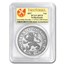 2017 Netherlands 1 oz Silver Lion Dollar MS-70 PCGS (FS)