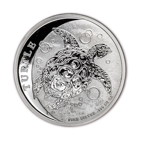 2017 Niue 1/2 oz Silver $1 Hawksbill Turtle BU 2017 Niue 1/2 oz Silver $1 Hawksbill Turtle BU