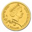 2017 Niue 1/25 oz Gold Czech Lion BU