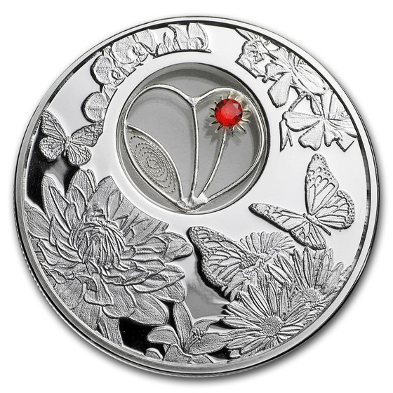 2017 Niue 1 oz Filigree Heart Love Coin 2017 Niue 1 oz Filigree Heart Love Coin