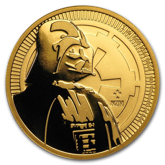 2017 Niue 1 oz Gold $250 Star Wars: Darth Vader BU 2017 Niue 1 oz Gold $250 Star Wars: Darth Vader BU